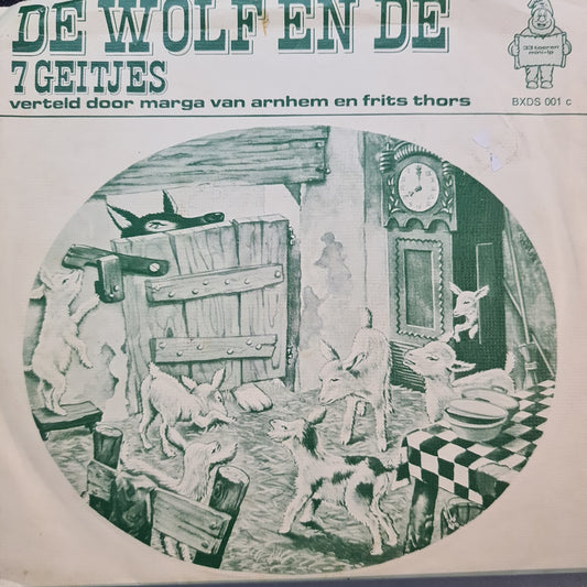Marga van Arnhem En Frits Thors - De Wolf En De 7 Geitjes 33236 Vinyl Singles VINYLSINGLES.NL