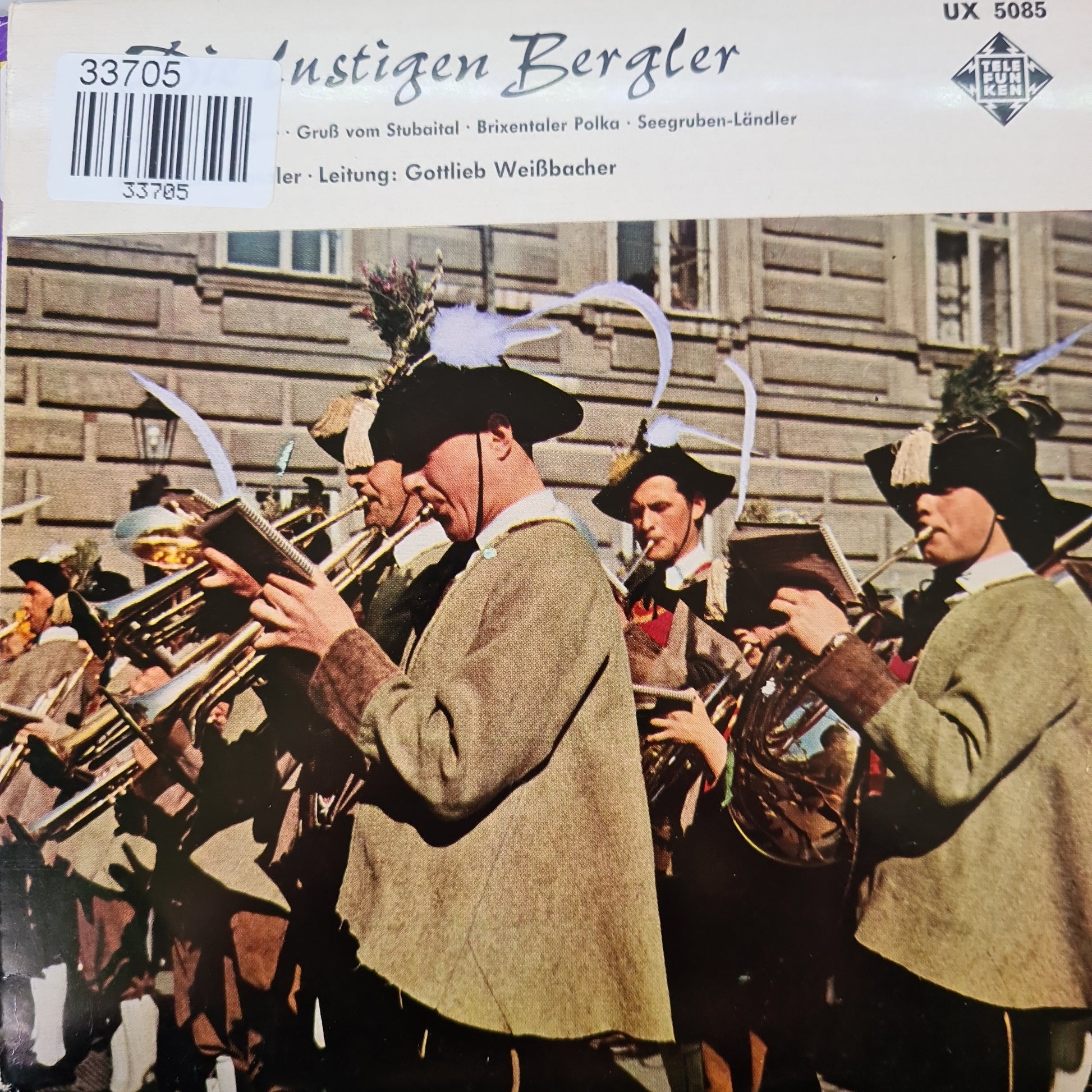 Lustigen Bergler - De Lustigen Bergler (EP) 33705 Vinyl Singles EP VINYLSINGLES.NL
