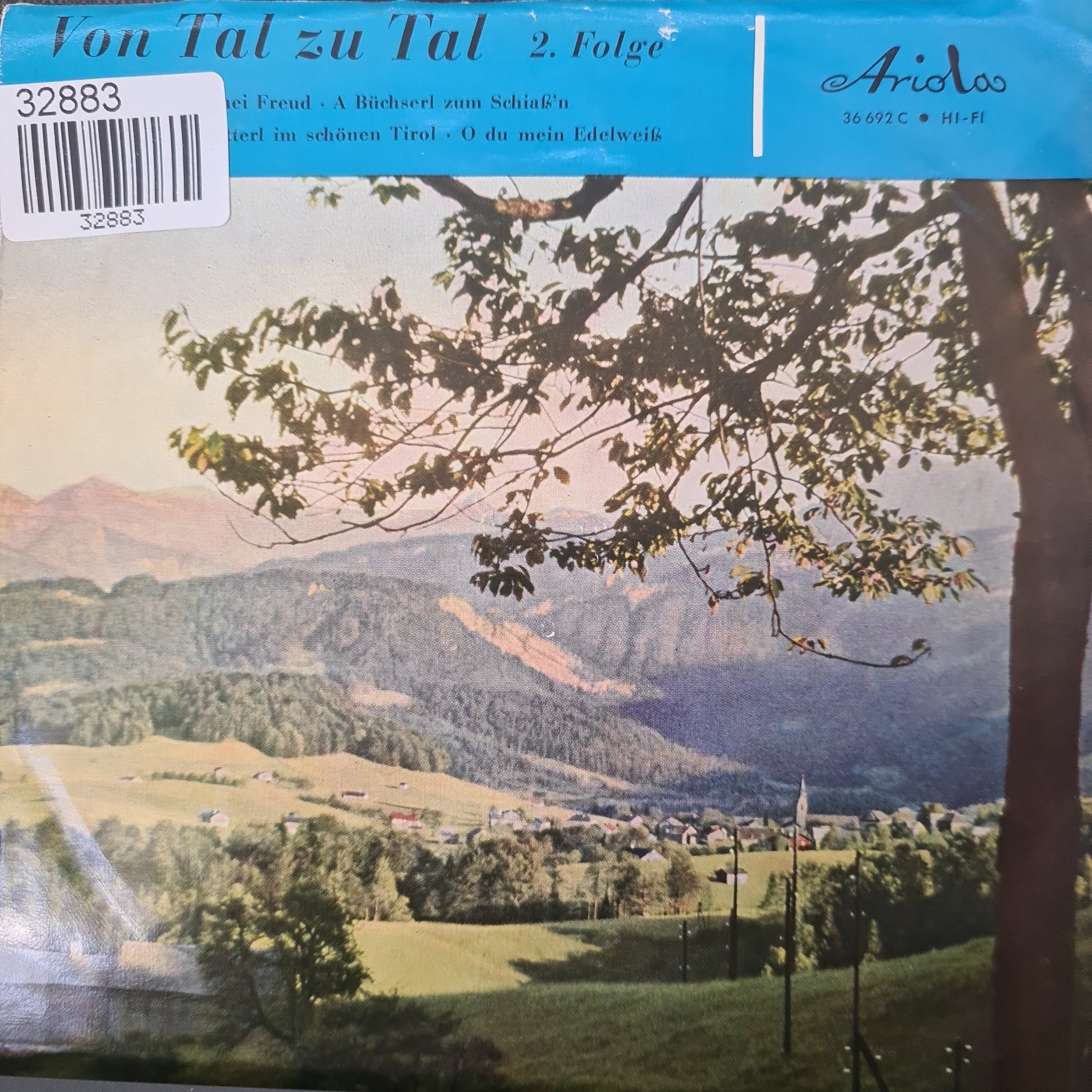 Volkzweise Zillertal - Zillertal, Du Bist Mei Freud 32883 Vinyl Singles Goede Staat