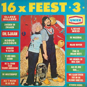 Various - ** X Feest * (LP) Vinyl LP Vinyl Very Good (VG) <br> Hoes Good Plus (G+)