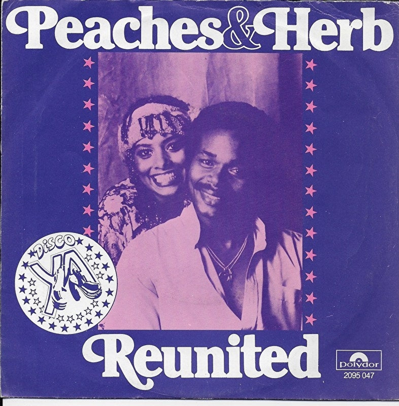 Peaches & Herb - Reunited 39566 Vinyl Singles Goede Staat