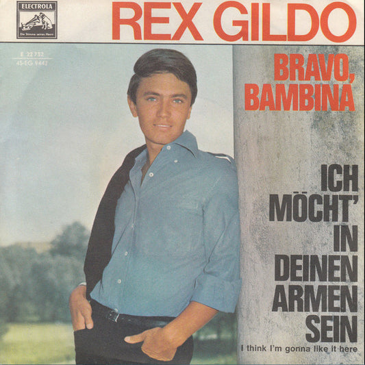 Rex Gildo - Bravo Bambina Vinyl Singles Vinyl Very Good (VG) <br> Hoes Good Plus (G+)