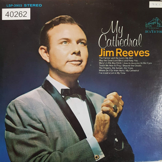 Jim Reeves - My Cathedral (LP) Vinyl LP Goede Staat