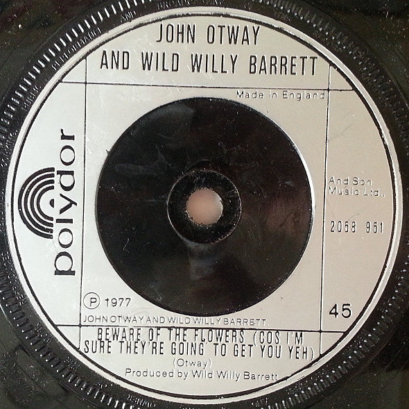 John Otway And Wild Willy Barrett - Really Free 22733 Vinyl Singles VINYLSINGLES.NL