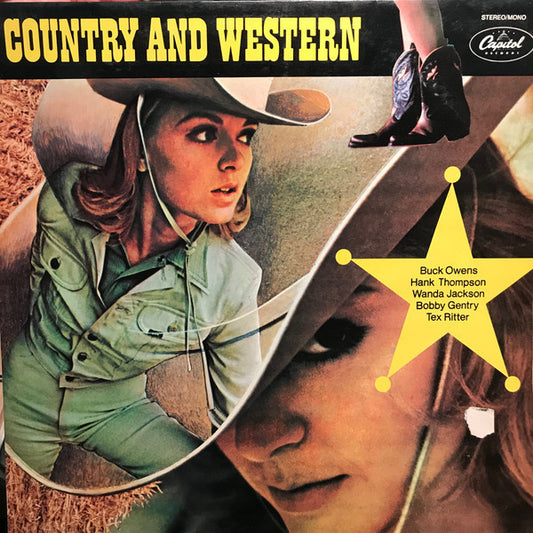 Various - Country And Western (LP) 40501 Vinyl LP Goede Staat