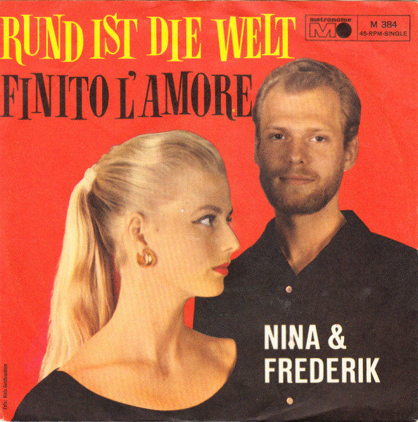 Nina & Frederik - Rund Ist Die Welt 13068 Vinyl Singles Hoes: Slecht