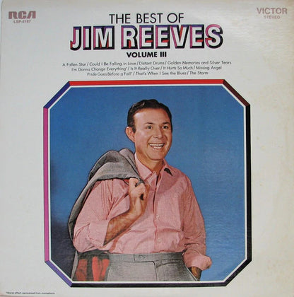 Jim Reeves - The Best Of III (LP) 42172 Vinyl LP Goede Staat