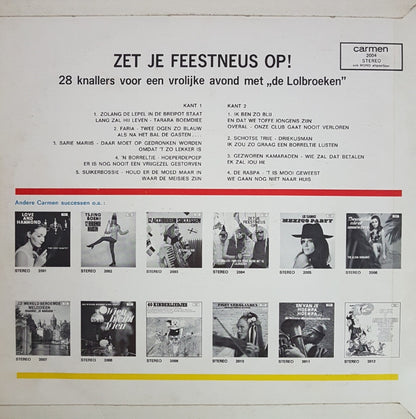 Lolbroeken - Zet Je Feestneus Op (LP) 42122 Vinyl LP VINYLSINGLES.NL