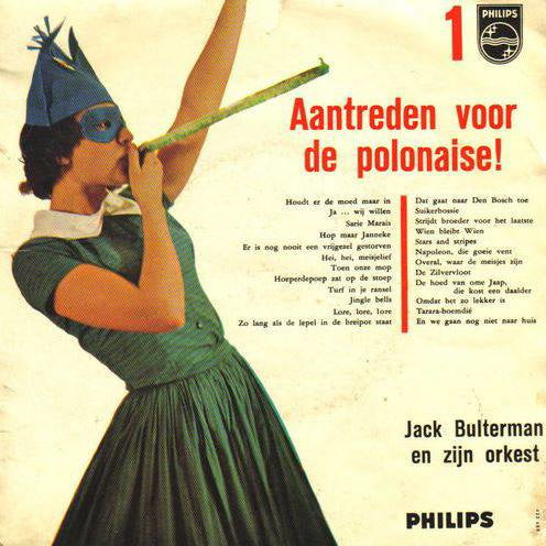 Jack Bulterman en zijn orkest - Aantreden Voor De Polonaise (EP) 10743 Vinyl Singles EP Goede Staat