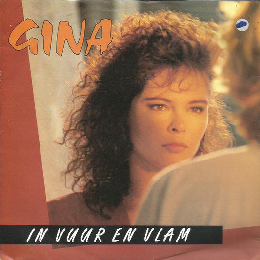 Gina - In Vuur En Vlam 13327 Vinyl Singles Goede Staat