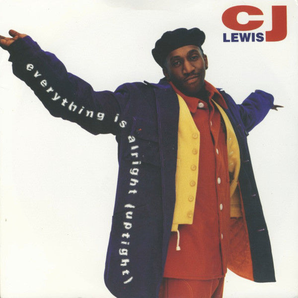 CJ Lewis - Everything Is Alright (Uptight) 22974 Vinyl Singles Goede Staat