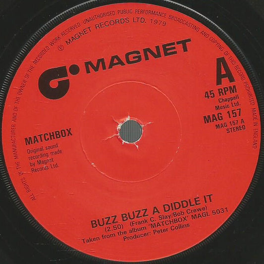 Matchbox - Buzz Buzz A Diddle It 08088 Vinyl Singles VINYLSINGLES.NL