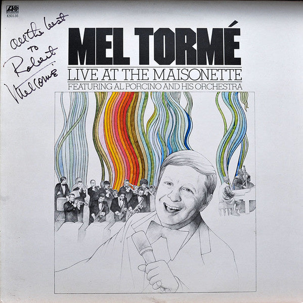 Mel Tormé Featuring Al Porcino And His Orchestra - Live At The Maisonette (LP) 40486 Vinyl LP VINYLSINGLES.NL