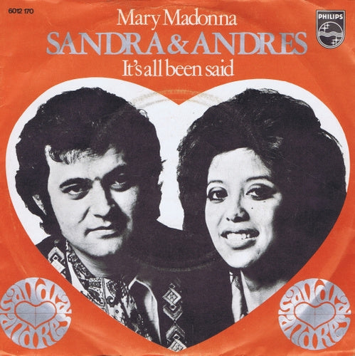 Sandra & Andres - Mary Madonna 04089 00827 32004 36895 Vinyl Singles VINYLSINGLES.NL