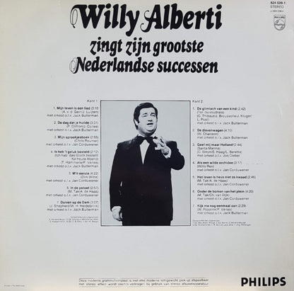 Willy Alberti - Willy Alberti Zingt Zijn Grootste Nederlandse Successen (LP) 44911 Vinyl LP VINYLSINGLES.NL