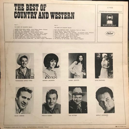 Various - Country And Western (LP) Vinyl LP Vinyl Zeer Goed / Hoesje Goed "VINYLSINGLES.NL"