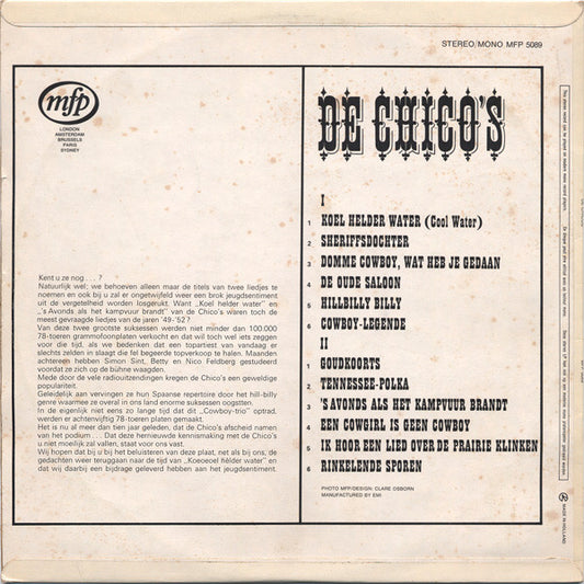 Chico's - Koel Helder Water (LP) 41016