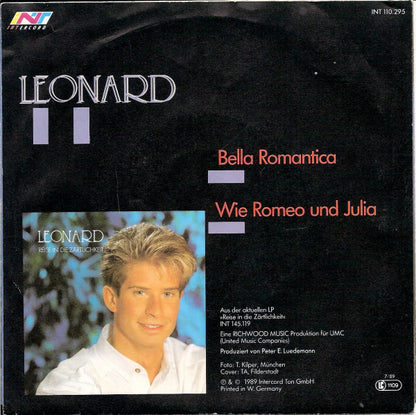 Leonard - Bella Romantica 23228 Vinyl Singles Vinyl Very Good (VG) <br> Hoes Good Plus (G+)