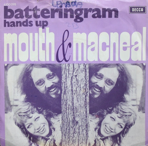 Mouth & MacNeal - Battering Ram 39618 Vinyl Singles Vinyl Very Good (VG) <br> Hoes Good Plus (G+)