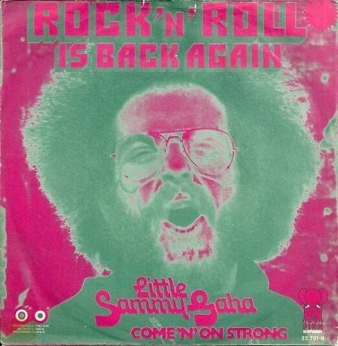 Little Sammy Gaha - Rock 'N Roll Vinyl Singles Vinyl Very Good (VG) <br> Hoes Good Plus (G+)