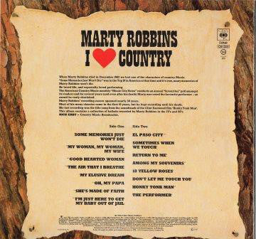 Marty Robbins - I Love Country Vinyl LP VINYLSINGLES.NL
