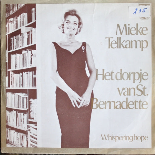 Mieke Telkamp - Het Dorpje Van St. Bernadette 22310 Vinyl Singles Goede Staat