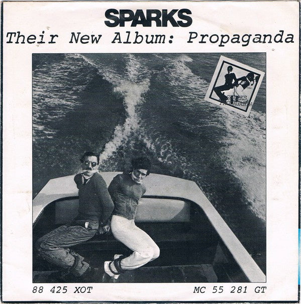 Sparks - Something For The Girl With Everything Vinyl Singles Vinyl Very Good (VG) <br> Hoes Good Plus (G+)
