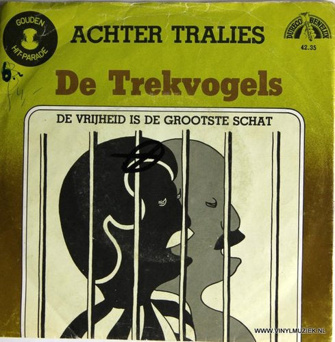 Trekvogels - Achter Tralies 04641 Vinyl Singles Goede Staat