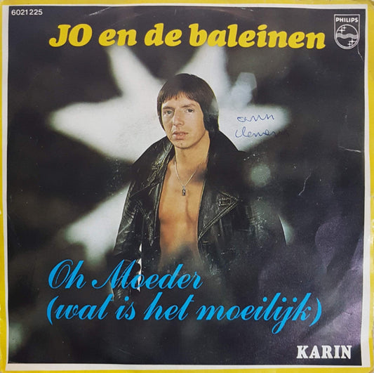 Jo En De Baleinen - Oh Moeder ( Wat Is Het ) Vinyl Singles Vinyl Very Good (VG) <br> Hoes Good Plus (G+)