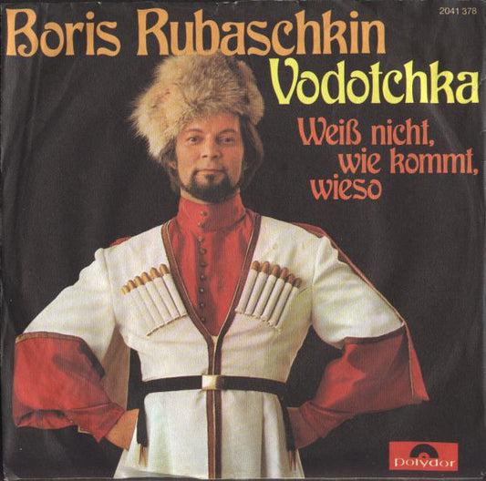 Boris Rubaschkin - Vodotchka 23241 Vinyl Singles Goede Staat