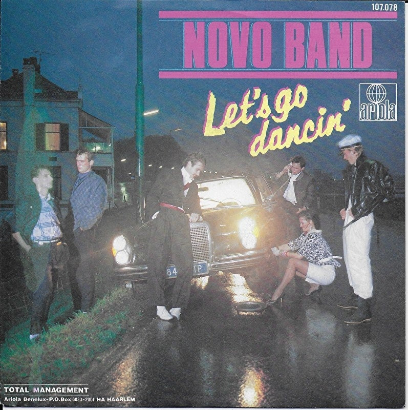 Novo Band - Let's Go Dancin' 12316 Vinyl Singles Goede Staat