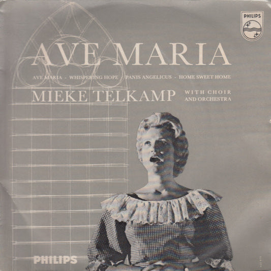 Mieke Telkamp - Ave Maria (EP) 23152 Vinyl Singles EP Goede Staat