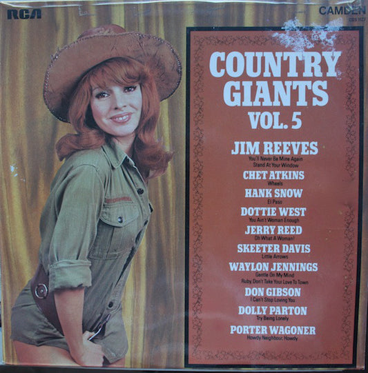 Various - Country Giants Vol. 5 (LP) 40515 Vinyl LP VINYLSINGLES.NL