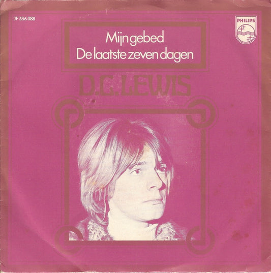 D.C. Lewis - Mijn Gebed 26043 Vinyl Singles Goede Staat