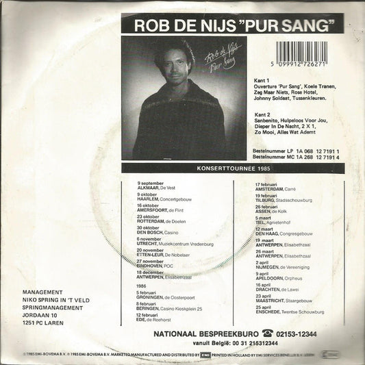 Rob de Nijs - Zeg Maar Niets