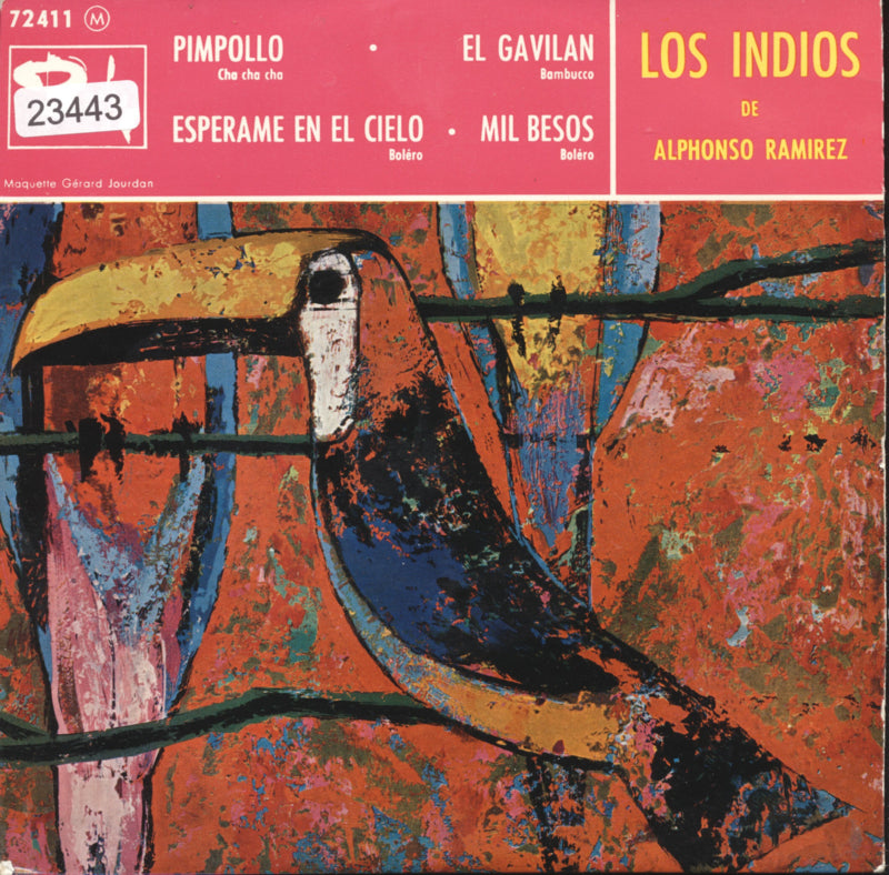 Los Indios De Alphonso Ramirez - Pimpollo (EP) 23443 Vinyl Singles EP Goede Staat