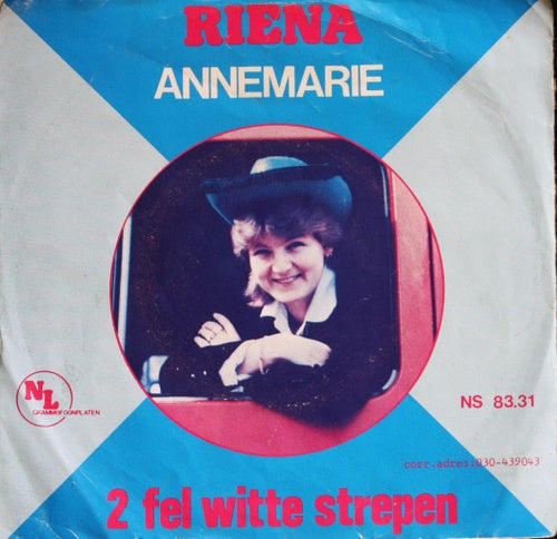 Riena - Annemarie Vinyl Singles Vinyl Very Good (VG) <br> Hoes Good Plus (G+)
