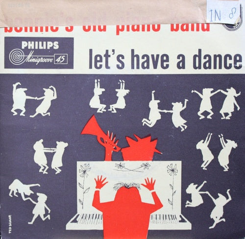 Bennie's Old Piano Band - Let's have a dance no. II (EP) 05850 Vinyl Singles EP Goede Staat