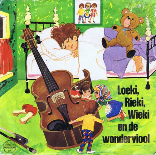 No Artist - Loeki, Rieki En Wieki En De Wonderviool (EP) 36934 Vinyl Singles EP Goede Staat