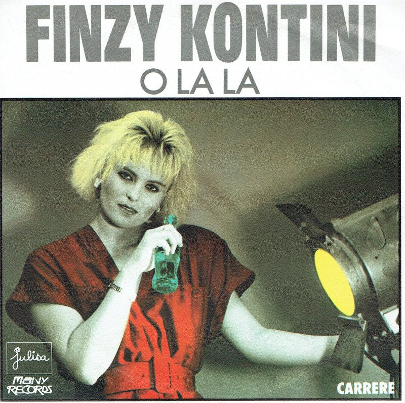 Finzy Kontini - O La La Vinyl Singles Vinyl Very Good (VG) <br> Hoes Good Plus (G+)