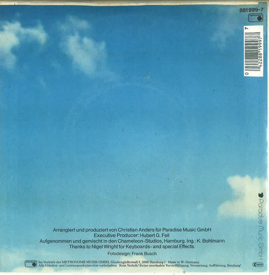 Christian Anders - Wie Vom Winde Verweht Vinyl Singles Vinyl Goed / Hoesje Redelijk "VINYLSINGLES.NL"