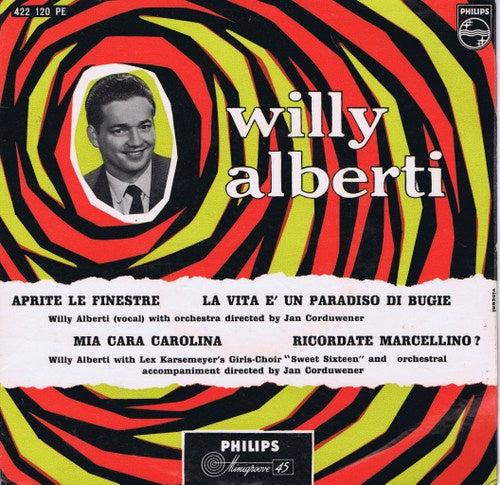 Willy Alberti - Aprite le Finestre (EP) 04974 Vinyl Singles EP VINYLSINGLES.NL