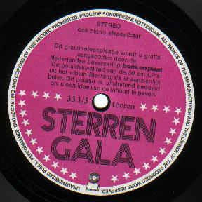 Various - Sterren Gala (Flexidisc) 14672 30886 Flexidisc Goede Staat