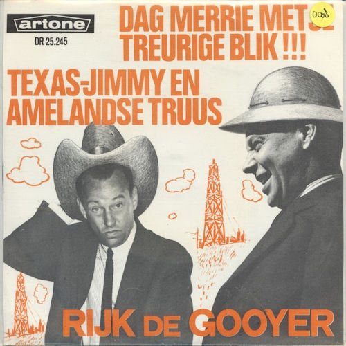 Rijk De Gooyer - Dag Merrie Met Je Treurige Blik 00111 Vinyl Singles Goede Staat