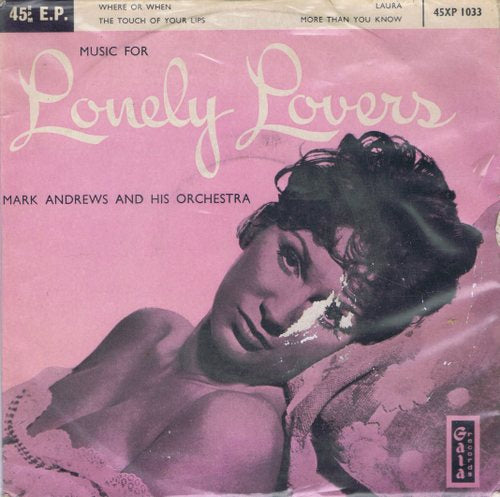 Mark Andrews & Orchestra - Lonely Lovers (EP) Vinyl Singles EP VINYLSINGLES.NL