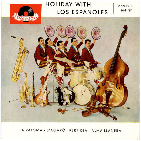 Los Españoles - Holiday With Los Españoles (EP) 23402 Vinyl Singles EP Goede Staat