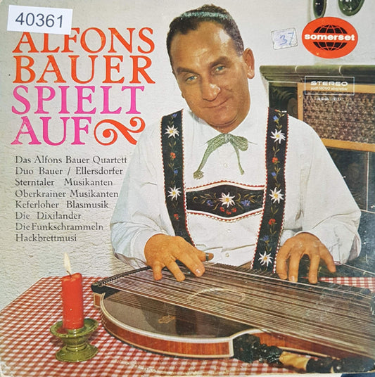 Alfons Bauer - Alfons Bauer Spielt Auf (LP) 40361 Vinyl LP Goede Staat