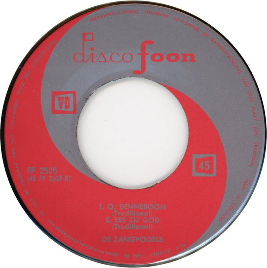 Zangvogels - Stille Nacht Heilige Nacht Vinyl Singles Vinyl Zeer Goed / Hoesje Generic "VINYLSINGLES.NL"