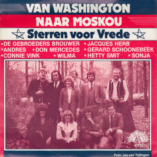 Sterren Voor Vrede - Van Washington Naar Moskou 23086 Vinyl Singles Goede Staat