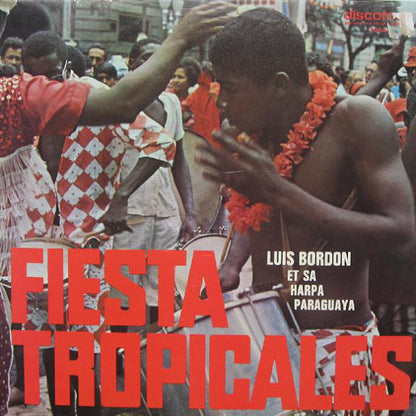 Luis Bordon Et Sa Harpa Paraguaya - Fiesta Tropicales (LP) 40498 Vinyl LP VINYLSINGLES.NL